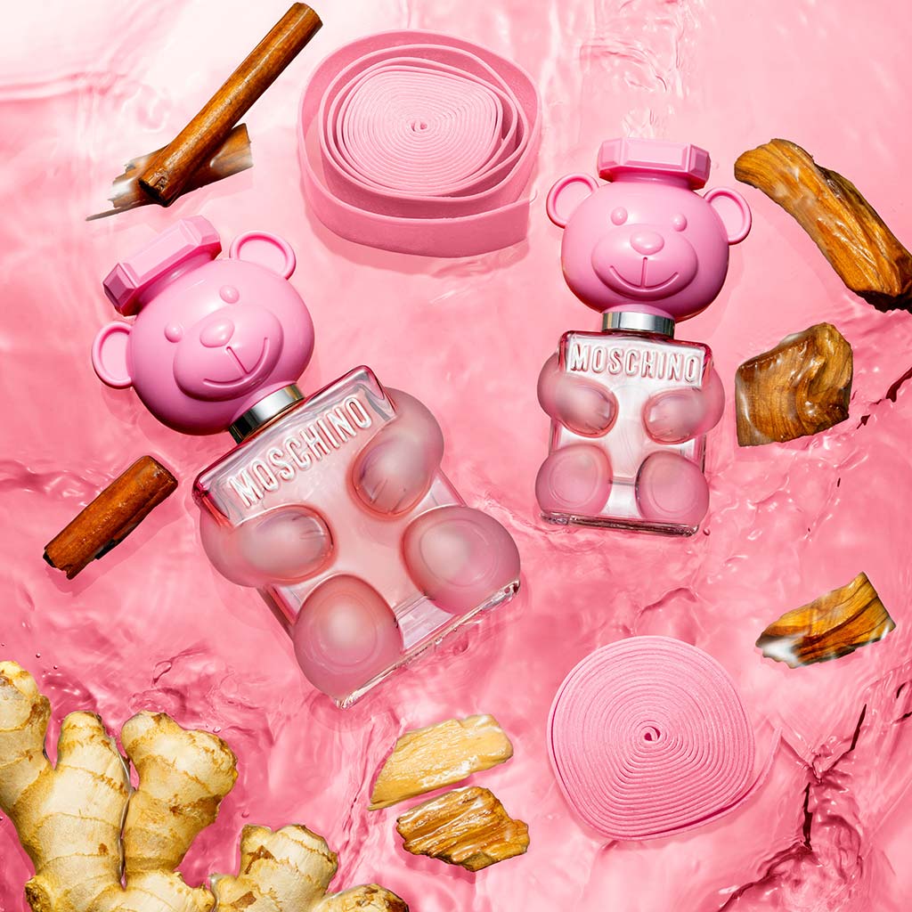 001 Michele Gastl Moschino Sephora ACQUA TOY BUBBLEGUM combo