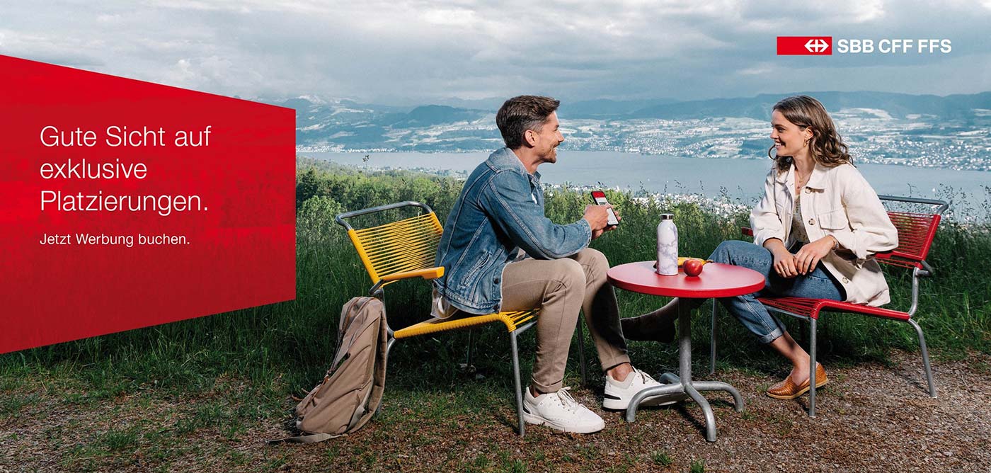 Tobias Stahel - SBB Digital Advertising SBB Digital Advertising Poster Reisekette2