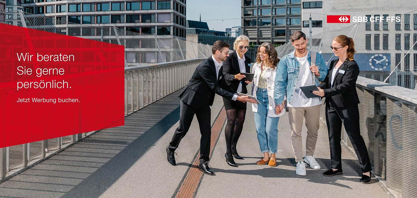 Tobias Stahel - SBB Digital Advertising SBB Digital Advertising Poster Reisekette3